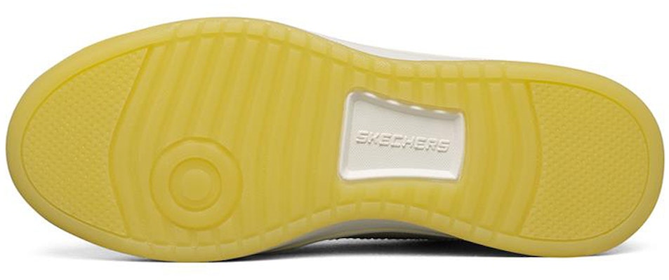Skechers Downtown 低幫板鞋 女款 白黃 Purchase Skechers Downtown 低幫板鞋 女款 白黃
