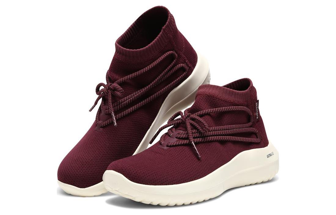 Lookbook (W) スケッチャーズ ダウンタウン ウルトラ ミッド バーガンディ 18050-BURG