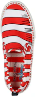 Lookbook Dr. Seuss x Skechers 街頭V'Lites 鞋款 一脚蹬 女性款 紅白色