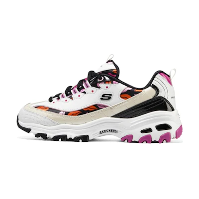 (W) Skechers DVF D'Lites 'Anti-Slip Lightweight 'Pink'