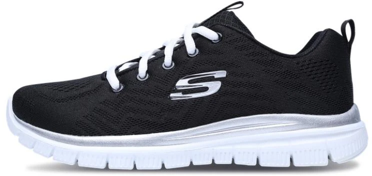 women-skechers-dynamight-2-0-black-white-58362-bkw