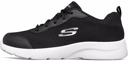 (Women) Skechers Dynamight 2.0 Black/White 66666319-BLK (Women) Skechers Dynamight 2.0 Black/White 66666319-BLK