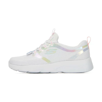 (W) Skechers Dynamight 2.0 'Keep Shining - White Pink'