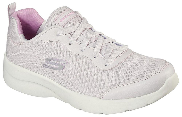 Lookbook (W) 스케쳐스 다이나마이트 2.0 '연보라빛 편안함' (Skeocheoseu Dainamaiteu 2.0 'Yeonborabit Pyeonanhamm') 149540-LAV