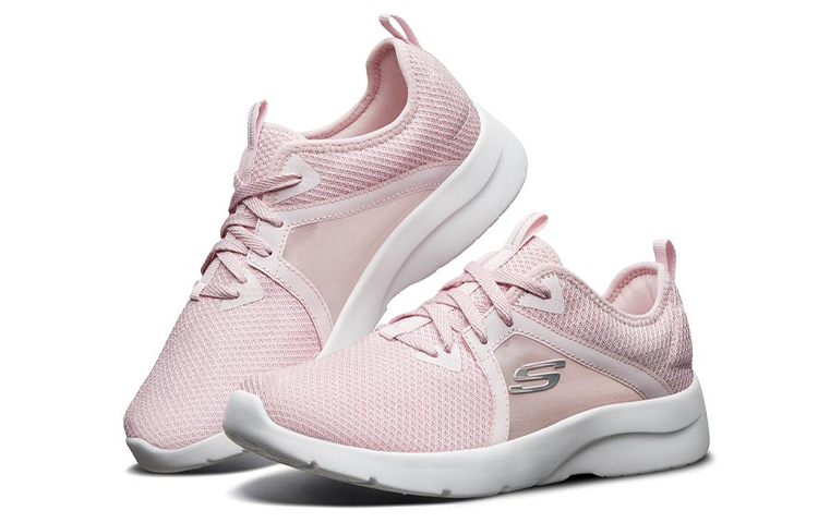 Lookbook Skechers Dynamight 2.0 低幫跑步鞋 女款 淺粉