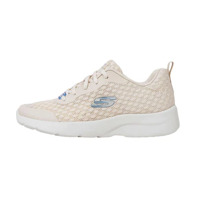 (W) Skechers Dynamight 2.0 Low Top Sneakers 'Cream White Blue'