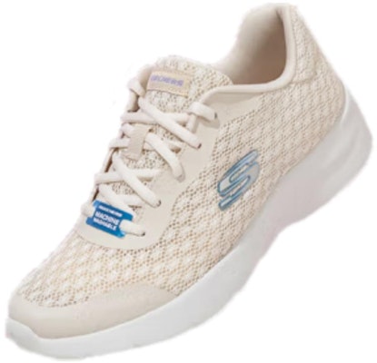 (Women) Skechers Dynamight 2.0 Low Top Sneakers 'Cream White Blue' 149542-NAT Lookbook (Women) Skechers Dynamight 2.0 Low Top Sneakers 'Cream White Blue' 149542-NAT