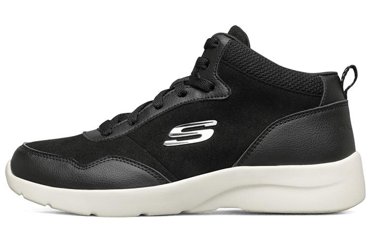(Women) Skechers Dynamight 2.0 Mid-Top Sneakers Black 66666321-BLK