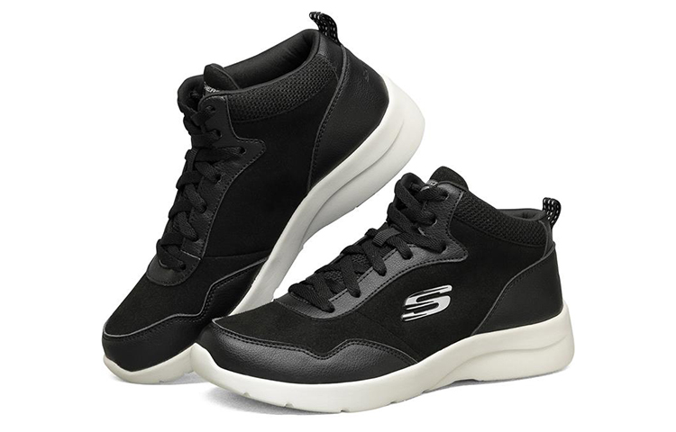 Lookbook Skechers Dynamight 2.0 中筒 跑步鞋 女款 黑