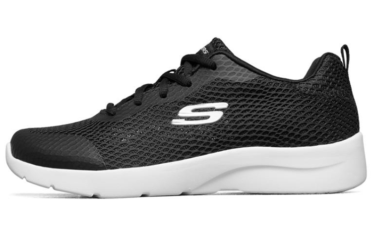 (Women) Skechers Dynamight 2.0 Sports Shoes Black/White 66666275-BLK