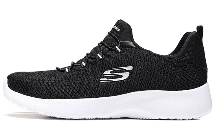 (Women) Skechers Dynamight Low-Top Black/White 12119-BKW