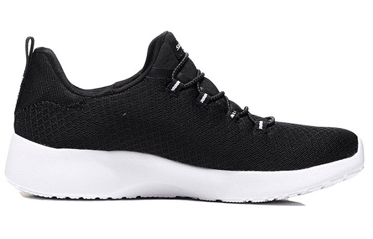 Order (W) Skechers Dynamight Low-Top Hitam/Putih 12119-BKW