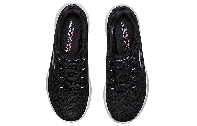 Shop (W) Skechers Dynamight Low-Top Hitam/Putih 12119-BKW