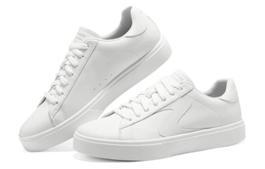 (W) Skechers Eden Lx Trainers 'White' 圖 2