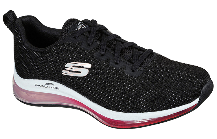 Lookbook (W) Skechers Element Serene Path ''Zwart Roze'' 149406-BKHP