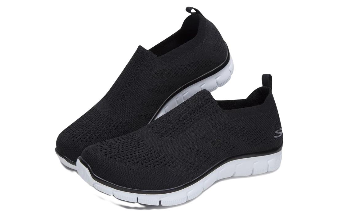 Lookbook Skechers Empire 防滑透氣 低幫 運動休閒鞋 女款 黑色