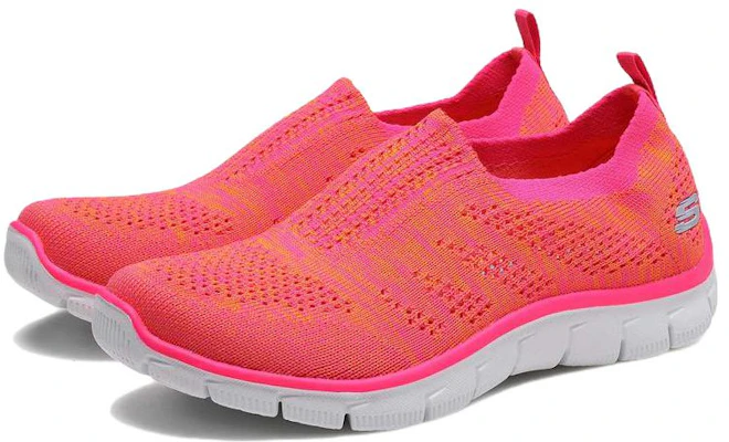 Skechers 帝國 耐磨透氣 低筒 休閒運動鞋 女款 橘色 Lookbook Skechers 帝國 耐磨透氣 低筒 休閒運動鞋 女款 橘色