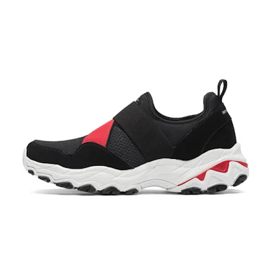 (W) Skechers Encore 'Black Red'