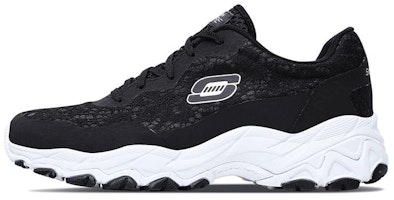 (Women) Skechers Encore Low-Top Black 66666056-BKGD (Women) Skechers Encore Low-Top Black 66666056-BKGD