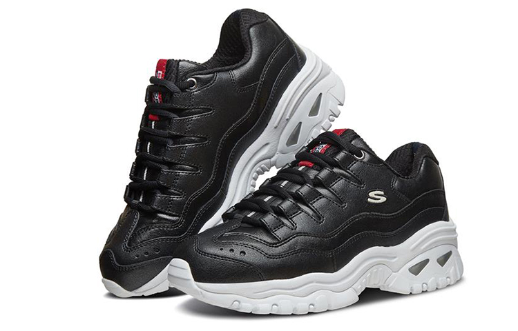 Lookbook Skechers Energy 運動休閒鞋 女款 黑白色
