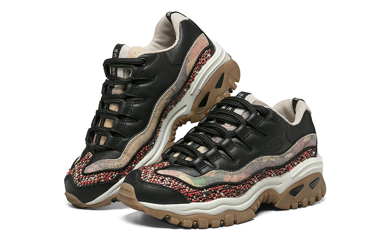 Lookbook (W) Skechers Energy 'Hitam Natural' 13426-BKNT