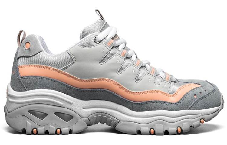 Order (W) Skechers Sepatu Olahraga Energi Abu-abu/Oranye 13414-GYCL