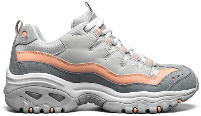 (Women) Skechers Energy Sport Shoes Grey/Orange 13414-GYCL Order (Women) Skechers Energy Sport Shoes Grey/Orange 13414-GYCL