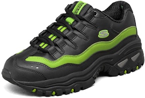 (W) Skechers Energy-Over Joy Kasut Sneakers Hitam/Hijau 13412-BKGR Lookbook (W) Skechers Energy-Over Joy Kasut Sneakers Hitam/Hijau 13412-BKGR