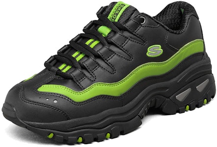 Skechers Energy-Over Joy 女款 黑綠 Lookbook Skechers Energy-Over Joy 女款 黑綠