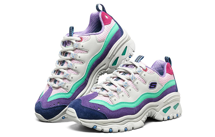 Lookbook (Women) Skechers Energy 'Purple Rainbow' 149101-PRMT