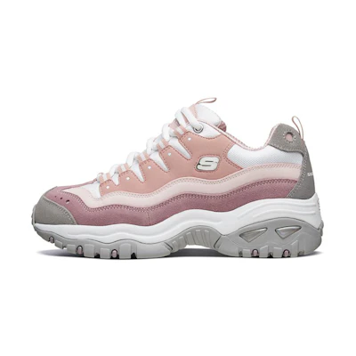 (W) Skechers Energy Pink/White