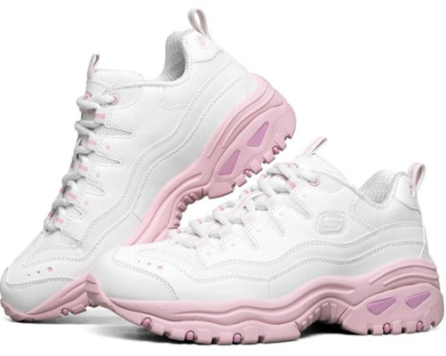 (W) Skechers 斯凯奇能量系列 白/粉色 88888410-WPK Lookbook (W) Skechers 斯凯奇能量系列 白/粉色 88888410-WPK