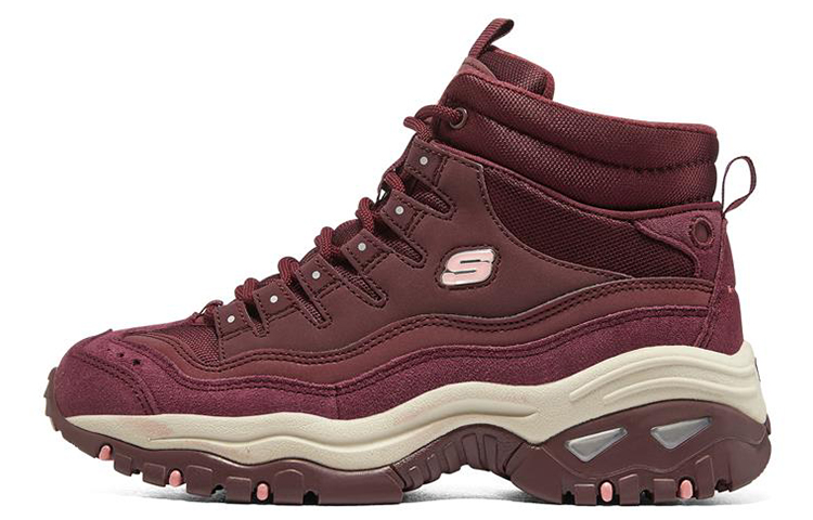(Women) Skechers Energy 'Wine Red Pink Brown' 48599-BURG
