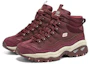 Lookbook (W) Skechers Energy ''Wijnrood Roze Bruin'' 48599-BURG