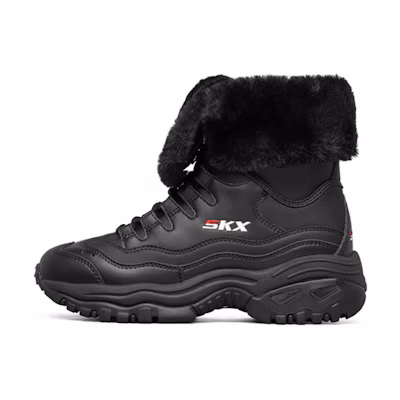 (W) Skechers Energy Running Shoes Black