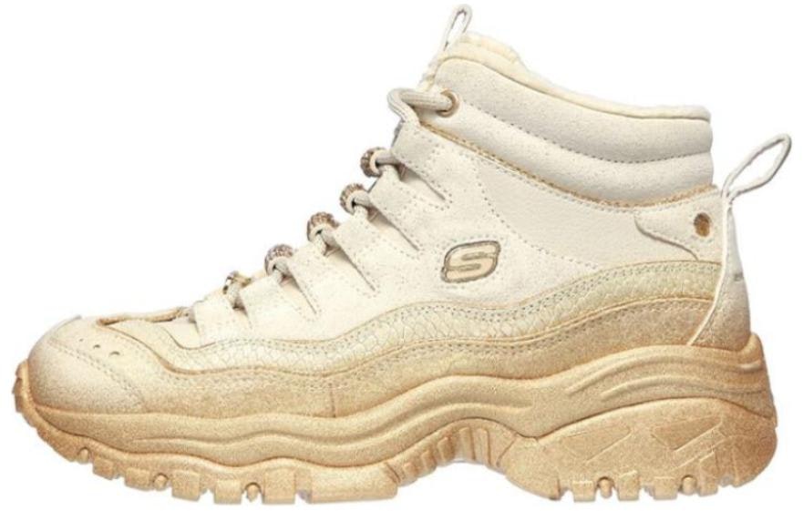 women-skechers-energy-comfy-thick-sole-high-top-dad-shoe-gold-fleece-149484-ntgd