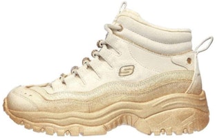 (Women) Skechers Energy High-Top Running Shoes Gold 149484-NTGD (Women) Skechers Energy High-Top Running Shoes Gold 149484-NTGD