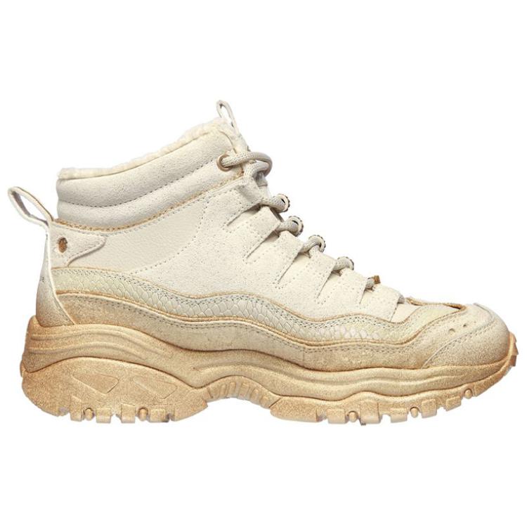 Order (W) Skechers Energy Sepatu Lari High-Top Emas 149484-NTGD