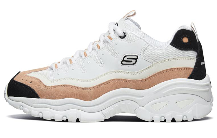 (Women) Skechers Energy Low-Top Running Shoes White 13413-WNT