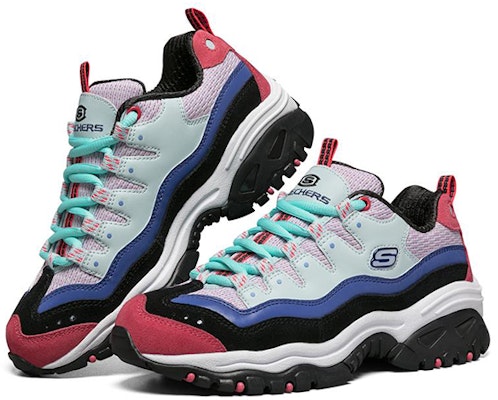 (Women) Skechers Energy Low-Top Running Shoes Blue 149101-LBMT Lookbook (Women) Skechers Energy Low-Top Running Shoes Blue 149101-LBMT