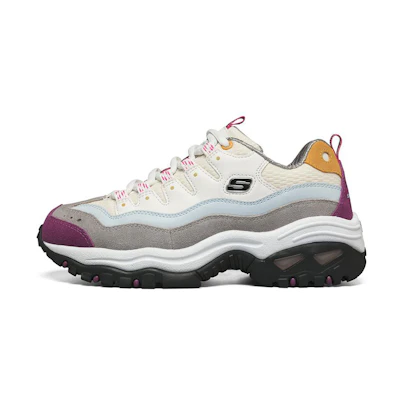 (W) Skechers Energy Low 'Natural Multicolor'
