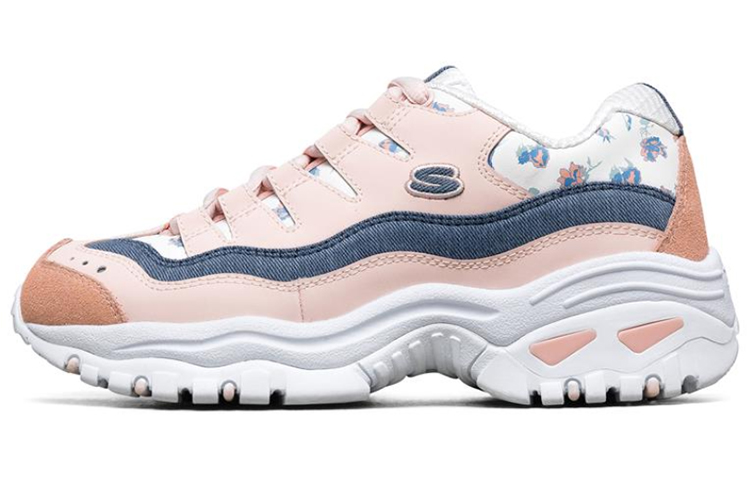(Women) Skechers Energy Pink/Blue/White 149053-PNK