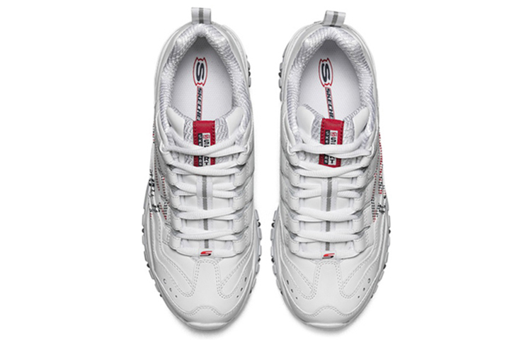 (W) Skechers Energy Printing Running Shoes White/Red/Blue 圖 3