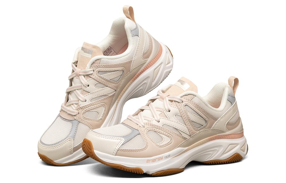 Lookbook (Women) Skechers Energy Racer 'Beige Grey' 149371-NTPK