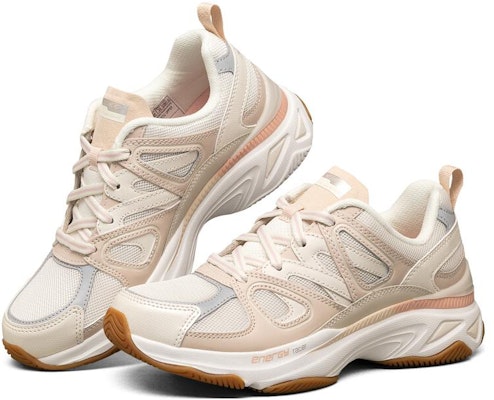 (Women) Skechers Energy Racer 'Beige Grey' 149371-NTPK Lookbook (Women) Skechers Energy Racer 'Beige Grey' 149371-NTPK