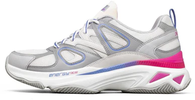 (Women) Skechers Energy Racer Running Shoes White/Blue/Red 149371-WGYP (Women) Skechers Energy Racer Running Shoes White/Blue/Red 149371-WGYP