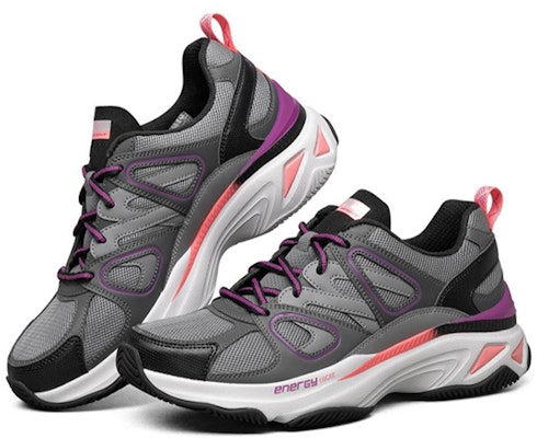 (Women) Skechers Energy Racer Grey/White/Pink 149371-CCPK Lookbook (Women) Skechers Energy Racer Grey/White/Pink 149371-CCPK