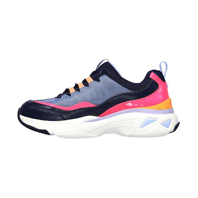 (W) Skechers Energy Racer Low-Top Running Shoes Blue