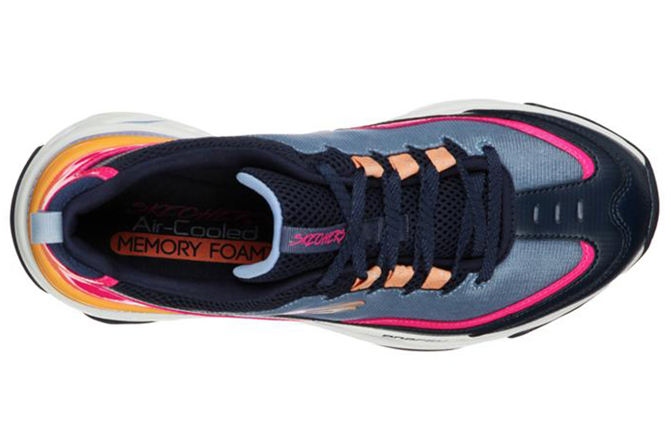 (W) Skechers Energy Racer Low-Top Running Shoes Blue 圖 3