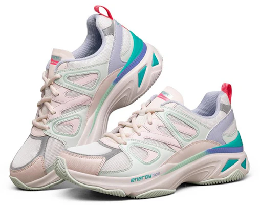 (W) Skechers Energy Racer Sportschoenen Roze/Groen/Blauw 149371-LPMT Lookbook (W) Skechers Energy Racer Sportschoenen Roze/Groen/Blauw 149371-LPMT